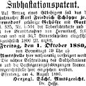 1880-08-04 Hdf Versteigerung Schoeppe